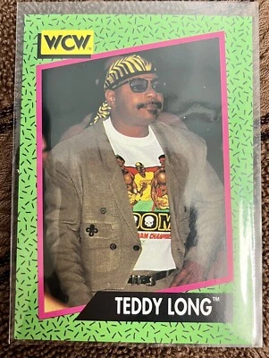Teddy Long 1991 Impel WCW Wrestling - #153 - Manager “Peanuthead” - Image 1 of 2