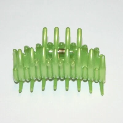 Волосы заколка металлический женщин коготь челюсти зажим цветной блеск винтажный сделано во Франции - Изображение 1 из 3