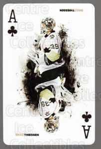2010-11 Wilkes-Barre Scranton Penguins Playing Card #14 Brad Thiessen