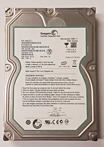 1.5 TB SATA Seagate barracuda 7200.11 ST31500341AS 32MB 3,5 " Certified Repaired - Picture 1 of 1