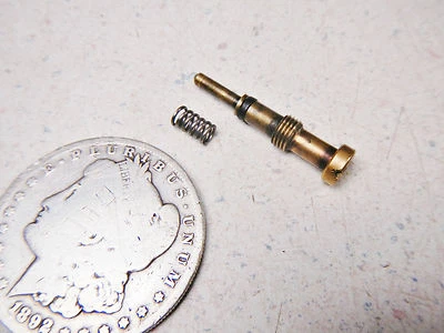 83 SUZUKI SP125 CARBURADOR ACELERADOR RALENTÍ REGULADOR TORNILLO Y RESORTE Foto 1 de 3