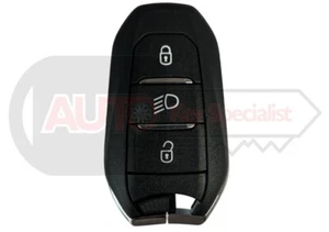 OEM 3 Button Smart Remote Key Fob Citroen, 433MHz - Picture 1 of 2