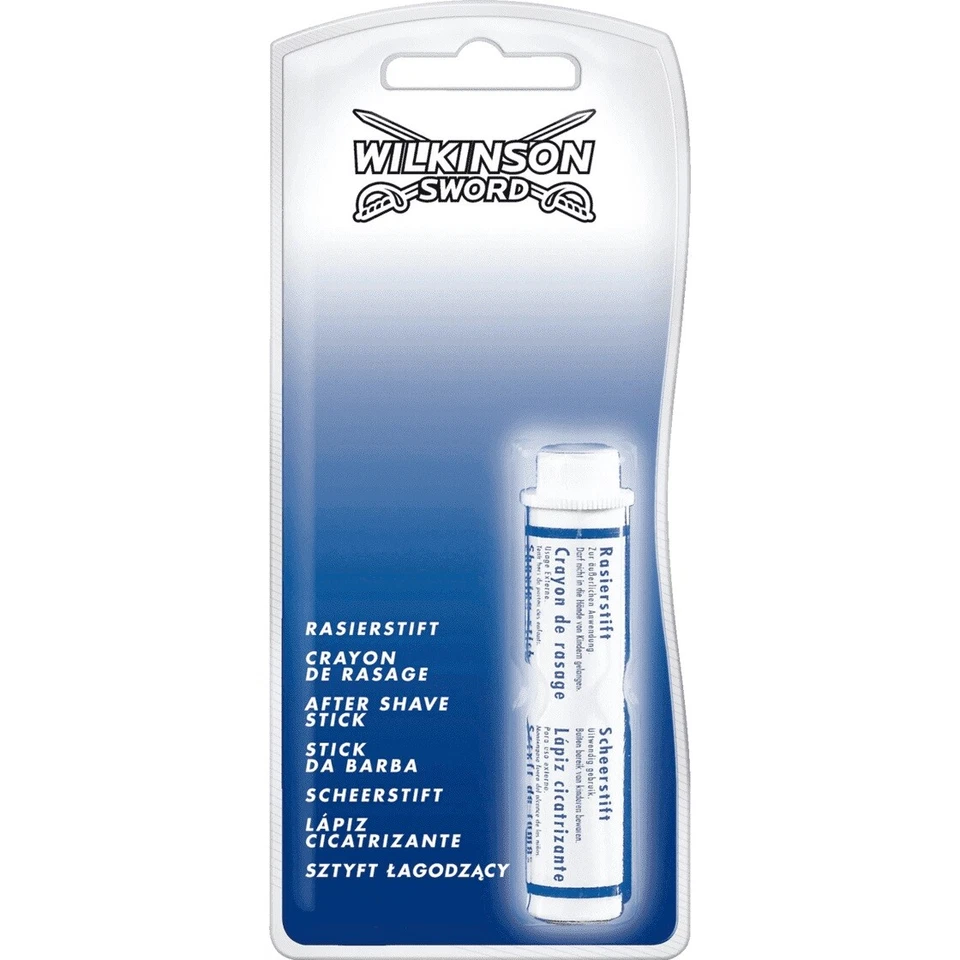 AFTERSHAVE-RASURPFLEGE Wilkinson Rasier-Stift Blutstillen pflegt die Haut nach der Rasur