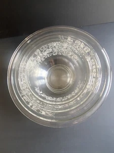 Pyrex  Colonial Mist  Clear Nesting Bowls: Set of 3 Bowls -322-325 - Picture 1 of 6