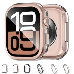 Tempered Glass Case Protective For Apple Series 10 42/46mm Ultra 1/2 49mm Watch - Picture 1 of 56