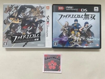 Fire Emblem Awakening & Musou set New Nintendo 3DS Japanese Game Tested Used JP - Image 1 of 4