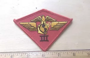 US Marine Corps - 3rd Marine Airwing Embroidered Patch - Picture 1 of 4