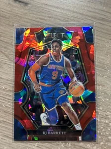 2022-23 Panini Select RJ Barrett Red Cracked Ice Prizm #133 Pack Fresh - Picture 1 of 2