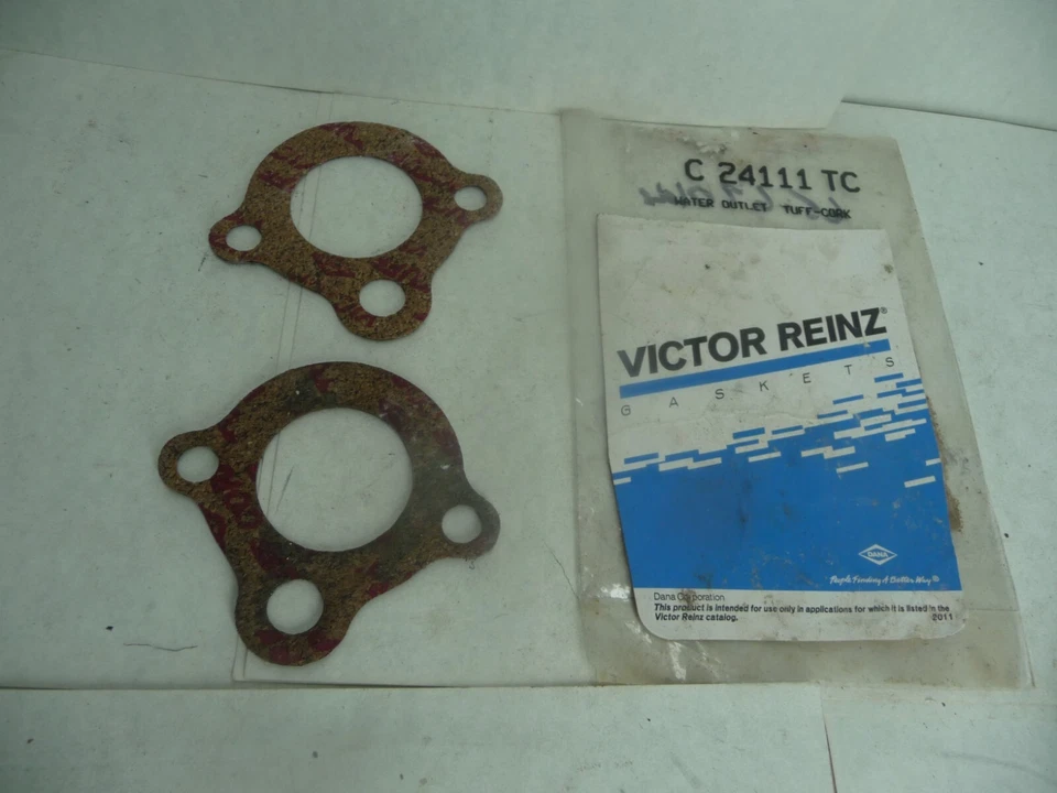 Oldsmobile 400 1965-1967 6,6 L V8 salida de agua toba juntas de corcho Victor C24111TC Foto 1 de 1