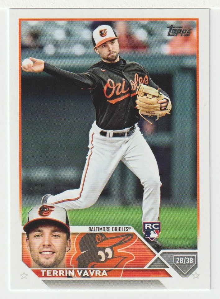 Terrin Vavra RC - Baltimore Orioles (Baseball Card) 2023 Topps # 524 Mint - Image 1 of 1
