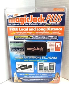 Magic Jack Plus Free Local Long Distance Calling Telephone Unit - Afbeelding 1 van 6