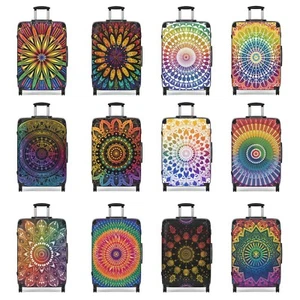Maleta trolley diseño mandala hecha a medida asa ajustable ruedas 360 - Imagen 1 de 87