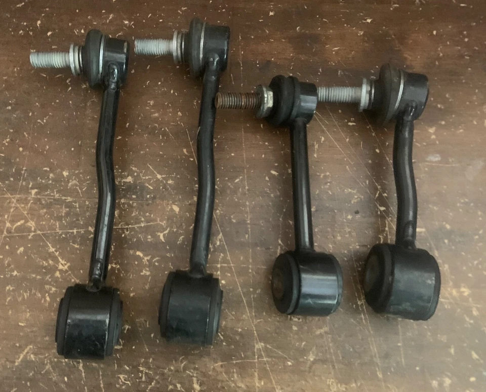 Front and Rear Sway Bar Links Set of Four for 2018-2025 Jeep Wrangler Rubicon - Image 1 of 1