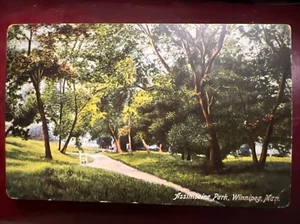 c1910 Assiniboine Park,  Winnipeg, Manitoba Vintage Postcard - Picture 1 of 3