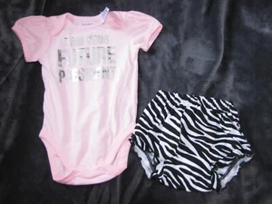 TCP THE CHILDREN'S CHILDRENS PLACE I AM YOUR FUTURE PRESIDENT BODYSUIT SET 3-6 - Picture 1 of 2