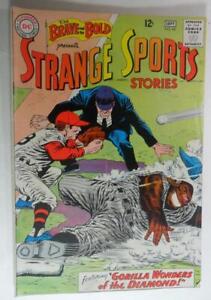 BRAVE AND BOLD COMICS #49 DC SEPT 1963 STRANGE SPORTS STORIES GORILLA COVER