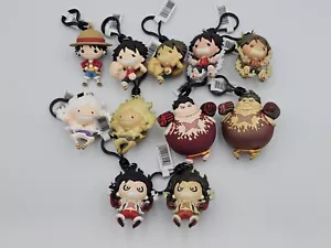 Monogram Key Clip - One Piece Series 4 - Complete Set Of 11 - Exclusives A B - Picture 1 of 7