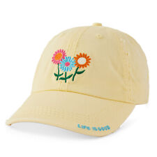 Life is Good 98736 - Jackie & Rocket Wildflowers Sunwashed Chill Cap - Yellow