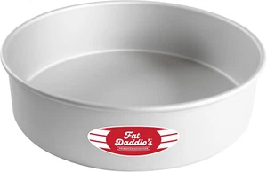 Fat Daddio's Round Cake Pan, 12 x 3 Inch, Silver - Picture 1 of 12
