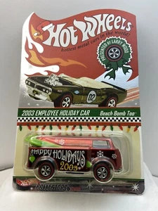 HOT WHEELS RLC 2003 Employee Holiday Car Beach Bomb Too 00130/00275 - Picture 1 of 4