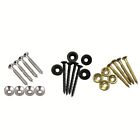 Guitar Neck Mounting Screw and Bushing Kit Perfect for Electric Guitars