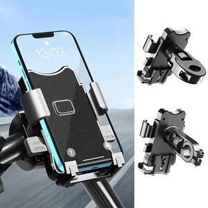 Support de téléphone portable vélo en aluminium 360° support guidon - Photo 1 sur 14