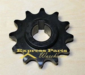 12 Tooth Sprocket 415 Chain for Motorized Bicycle, Go kart, Mini Bike Clutch. - Bild 1 von 2