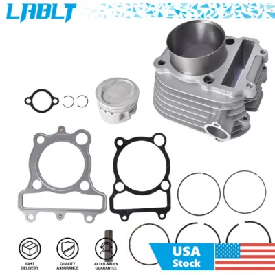For 1999-2004 Yamaha ATV Cylinder Piston Gasket Top End Kit Set Bear Tracker 250 — 第 1/4 张图片