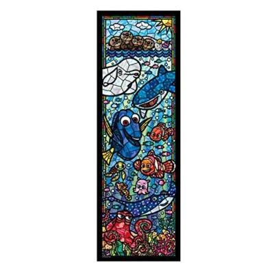 456 Piece Jigsaw Puzzle Finding Dory Stained Glass Gyutto Series 18.5x55.5cm - Image 1 of 4