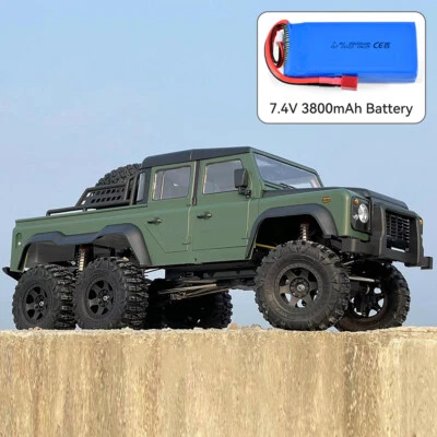 Austar AX-X6 6WD 1/10 RC Rock Crawler Car 6x6 30KM/H 2.4Ghz RTR Truck Cars - Image 1 of 4