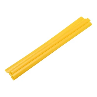 5 Pcs Yellow Plastic Welding Rods 9.5mm x 200mm HDPE Strip(0.4inch x 8inch) - Изображение 1 из 4