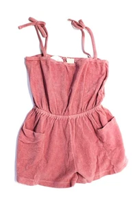 Suzie Kondi Beach Terry Kids Romper Ss20 Desert Rose Size 12 - Picture 1 of 5