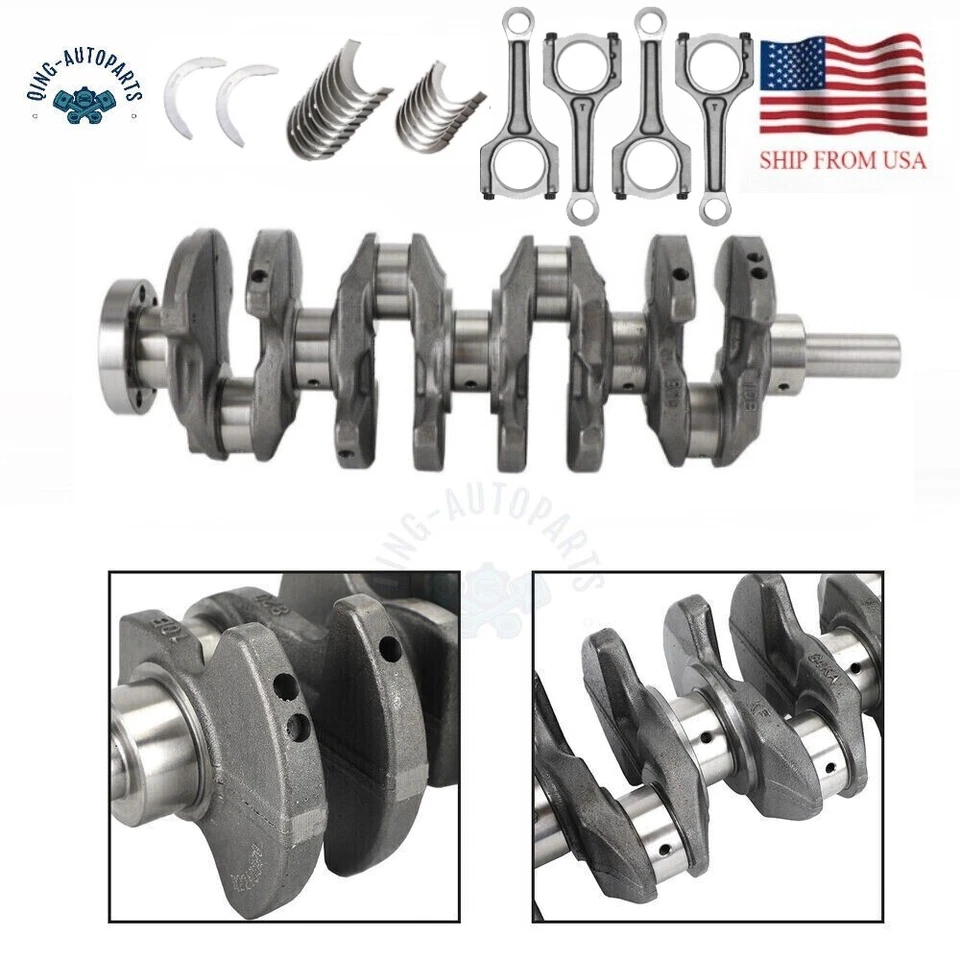 G4KH 2.0T Crankshaft Rods & Bearing For HYUNDAI Sonata Genesis For KIA Optima Foto 1 de 4
