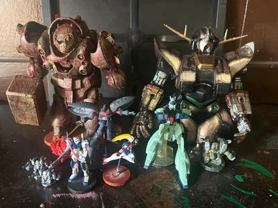 Mobile Suit Gundam lote figuras de G-Gundam, Wing, IBo Foto 1 de 3