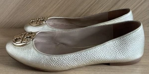 Tory Burch Claire Ballerinas Gold Damen 8 - Bild 1 von 7
