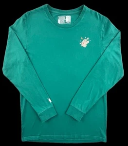 Dutch Bros Coffee Shirt Medium Long Sleeve Killer Coffee Logo Green Flaw See Pic - Picture 1 of 8