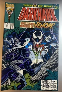 Darkhawk #14 1992 Marvel Comics Comic Book  - Picture 1 of 2