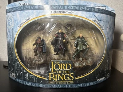 El Señor de los Anillos Ejércitos de la Tierra Media Comunidad de Lucha Gimli Boromir Foto 1 de 4