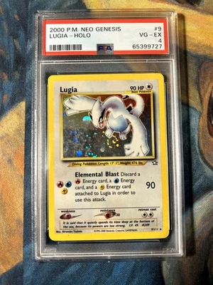 Pokemon TCG - Lugia Neo Genesis 9/111 Holo Unlimited PSA 4 Foto 1 de 2