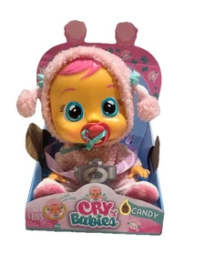 Cry Babies CANDY Pink Poodle LIMITED EDITION Cries Real Tears Baby Doll-18M+ - Picture 1 of 4