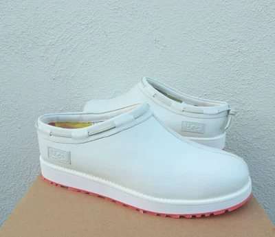 ZAPATILLAS UGG TASMAN SUNDAE CUERO/LANA, TODO GÉNERO HOMBRES EE. UU. 7/MUJERES 8 ~ NUEVAS Foto 1 de 4