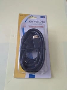 2M HDMI to VGA Cables Video Adapter Cable for PC HDTV Monitor - high quality - Picture 1 of 2