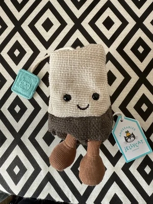 Jellycat Amuseable Steepy Tea Bag UK EXCLUSIVE Brand New With Tags - GENUINE 💯 - Image 1 of 4