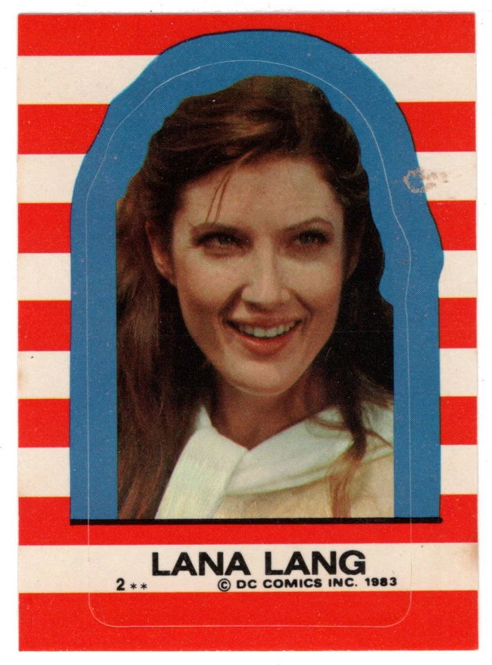 Lana Lang - Stickers (Trading Card) - Superman III - 1983 Topps # 2 Mint - Image 1 of 1