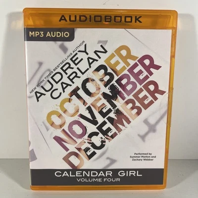 Calendar Girl: Volume Four:  by Audrey Carlan (English) MP3 CD - Image 1 of 2