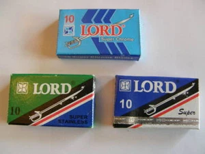 30 Double Edge Blades Sampler LORD Razor Blades LLL - Picture 1 of 1