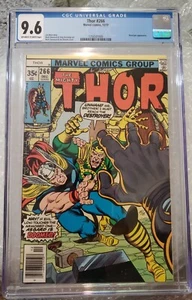  MIGHTY THOR #266 MARVEL CGC 9.6, "THOR, LOKI & THE DESTROYER", BRONZE AGE KEY - Picture 1 of 3