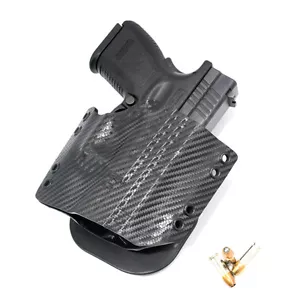 Sig Sauer - OWB Paddle Holster - Optic Ready - Matte Black & Black Carbon Fiber - Picture 1 of 10