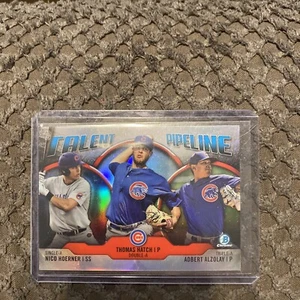 2019 BOWMAN CHROME TALENT PIPELINE CARD CHICAGO CUBS #TP-CHI NICO HOERNER - Picture 1 of 1