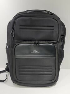  High Sierra Elite Pro Business Backpack w/ USB Port Multi Pocket - Black